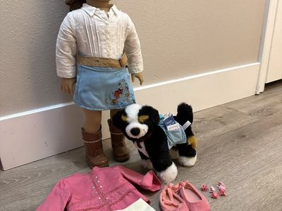 American Girl Doll Nicki with Accessories and Dog