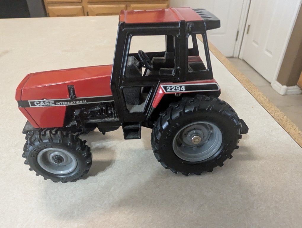 vintage tractor like new condition used as display