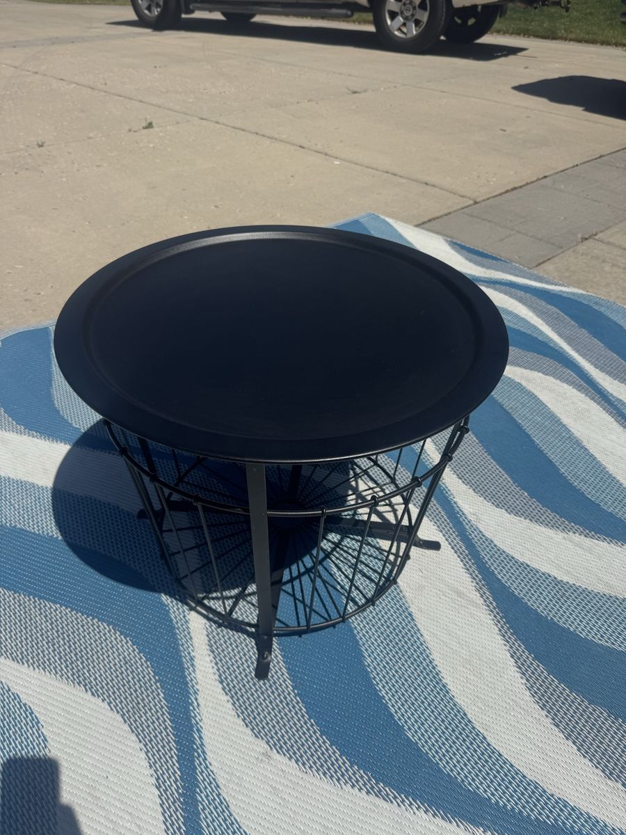 Black Coffee Table with Storage IKEA Gualov