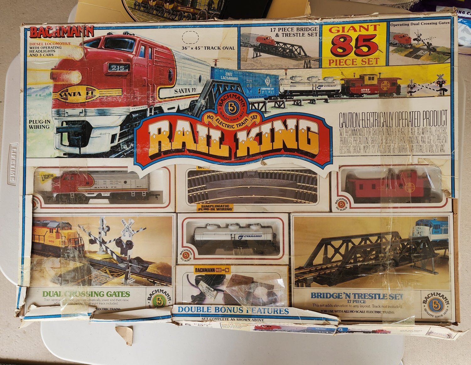Bachmann Rail King Train Set