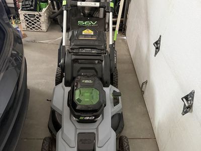 Ego self propelled mower