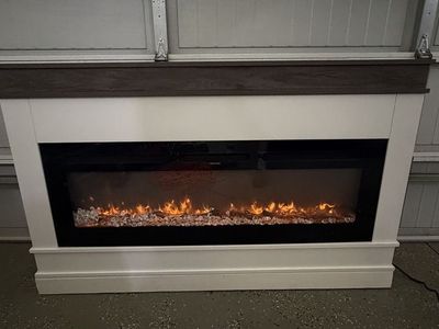 Modern electric fireplace