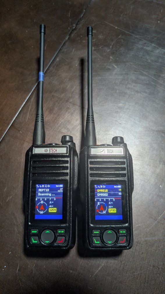 2 GMRS Pro Radios
