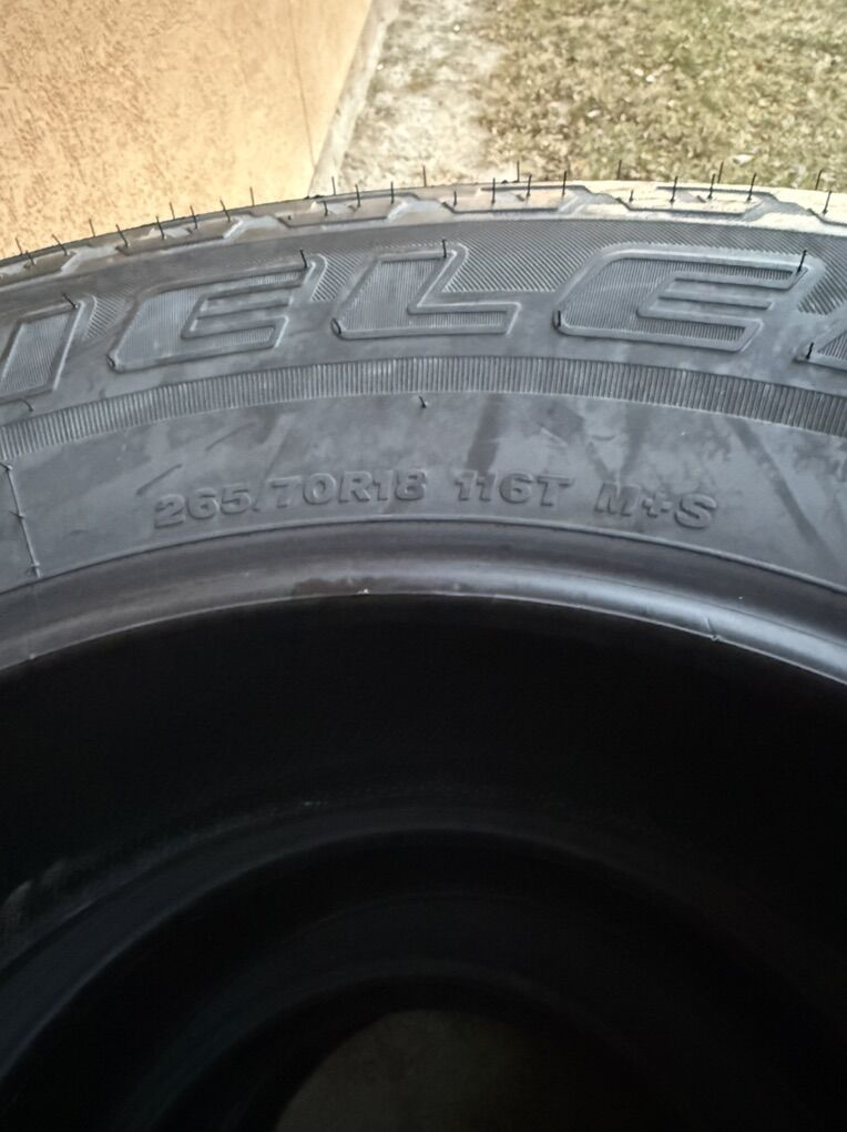 Set Of Bridgestone Dueller H/T Tires