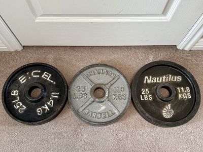 25 Pound Olympic Weight Plates