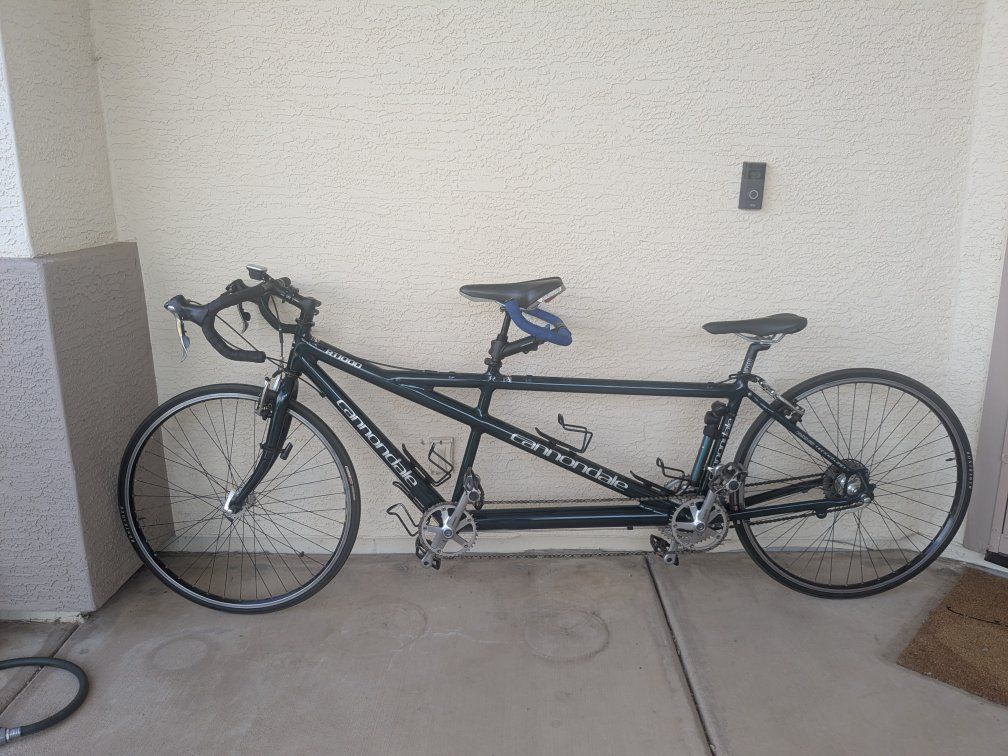 Cannondale racing tandem bike
