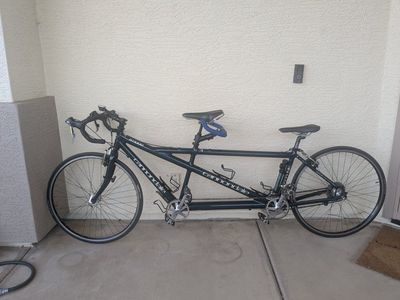 Cannondale racing tandem bike