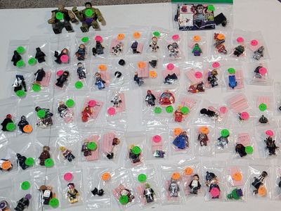 Lego Marvel Minifigure all for $295 or priced as Marked