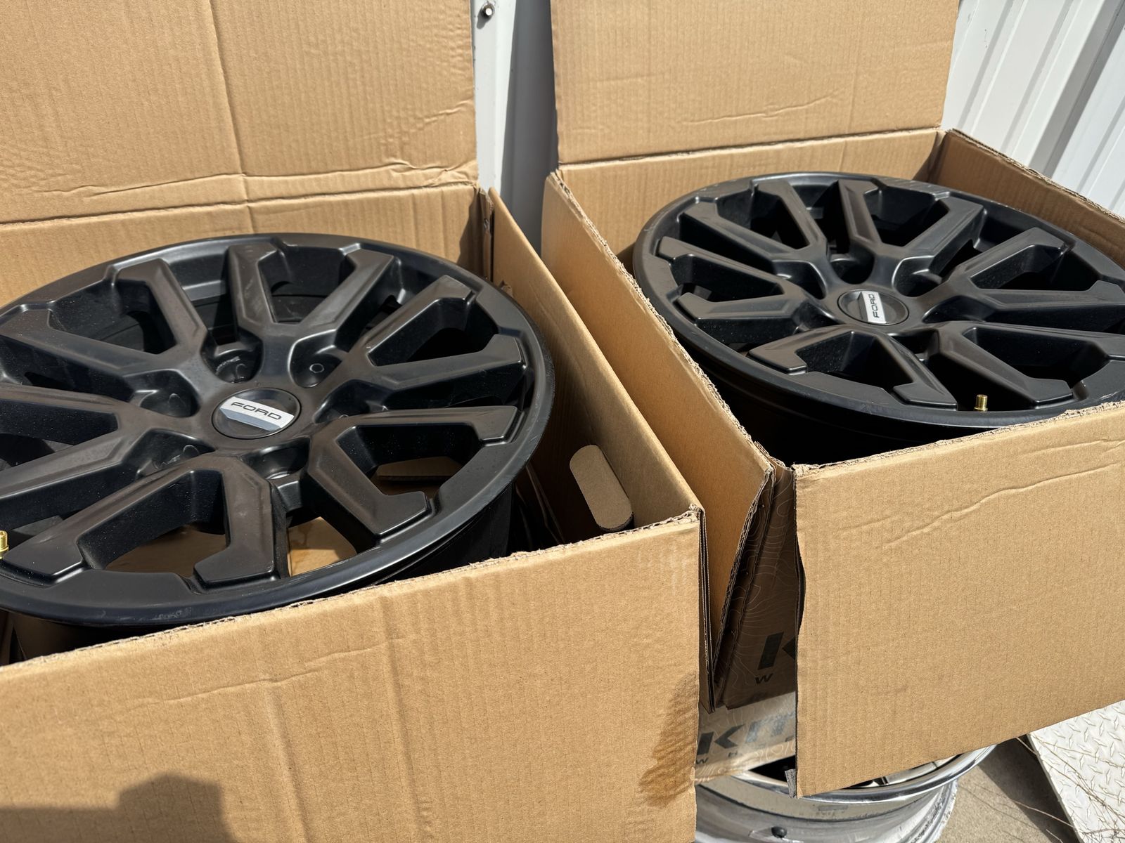 4 Ford F150 Take Off Black OEM Wheels / Rims