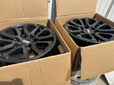 4 Ford F150 Take Off Black OEM Wheels / Rims