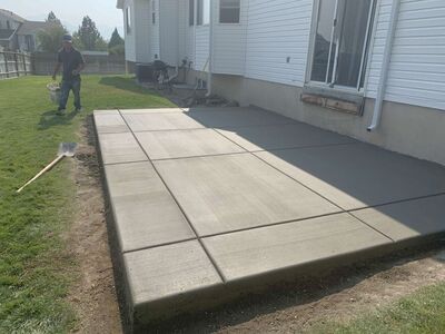 Concrete Driveway | Sports Courts | Concrete Patio | RV Pad | Concrete Sidewalk |