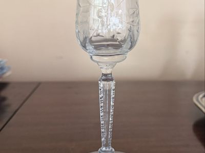 11 Small Vintage Tiffin-Franciscan Water Goblets