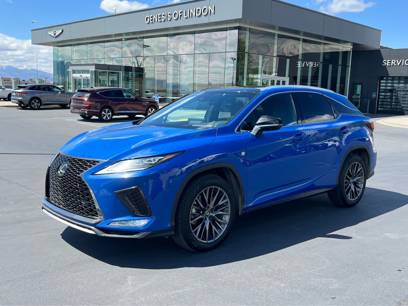 2022 Lexus RX F SPORT Handling