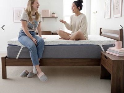 Extra Comfortable Full Size Mattress Topper High Density 3” Memory Foam. Wonderful Pressure Relief & Spinal Alignment.