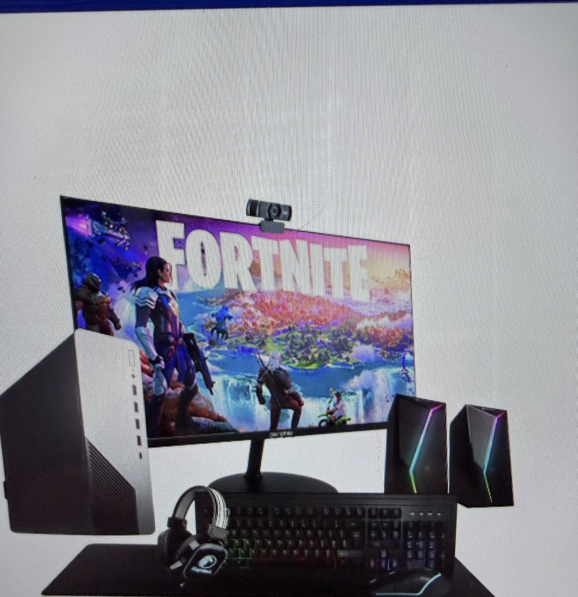 HP RGB Gaming Desktop Bundle | Intel Core i5, 16GB RAM, 500GB SSD, NVIDIA GeForce GPU | Windows 11