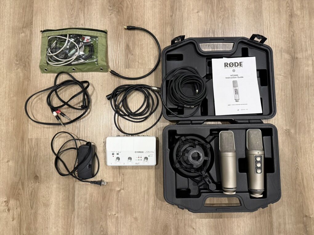 Pro Audio Studio Kit - Rode Mics + extras