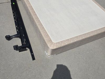"Full" Box springs, frame headboard