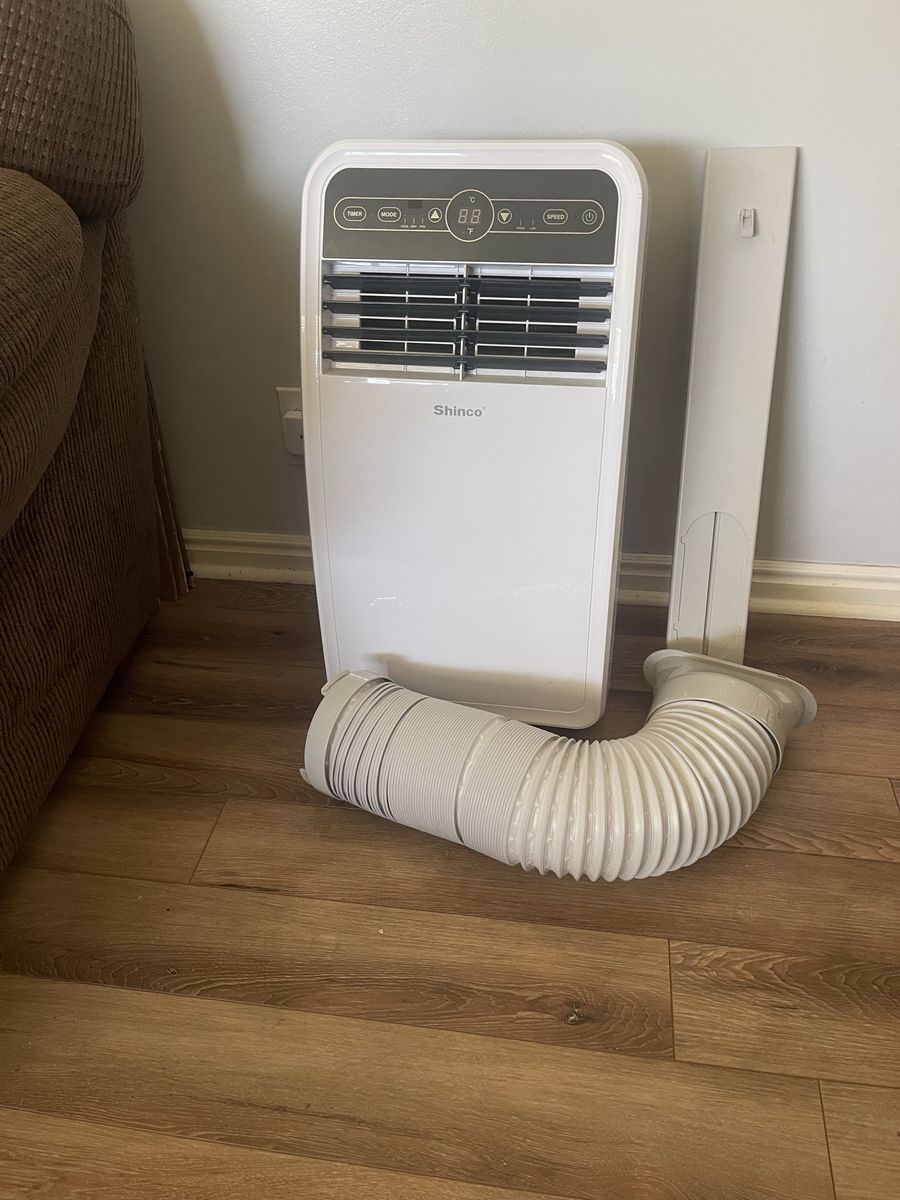 Shinco Portable Room Air Conditioner with Exhaust Hose & Window Kit