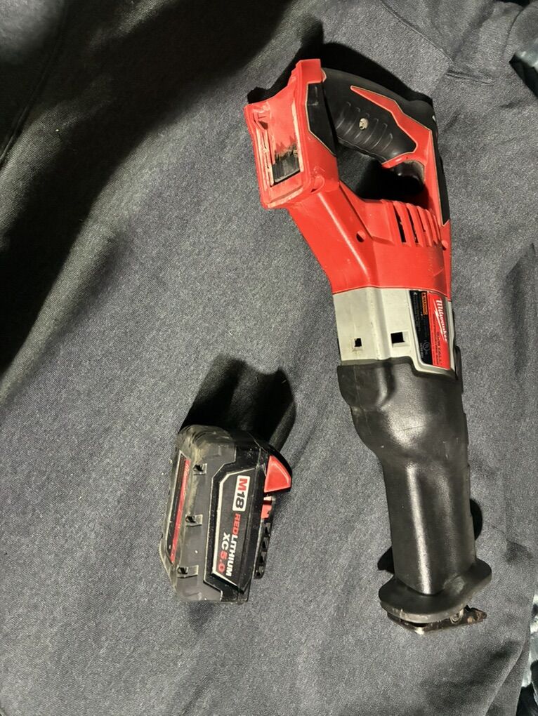 Milwaukee sawzall (reciprocating Saw)