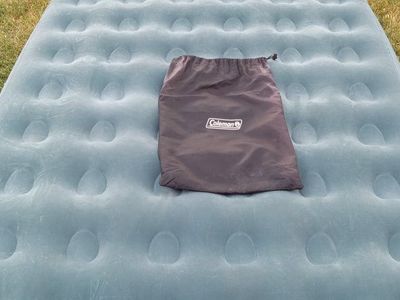Coleman QuickBed Inflatable Air Mattress (Double/Full Size) – Clean & Holds Air