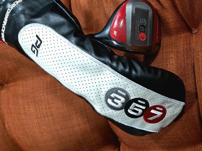 Performance Golf Awsome RH 357 Hybrid Club With Cover 60g Regular Flex Shaft *Like New*