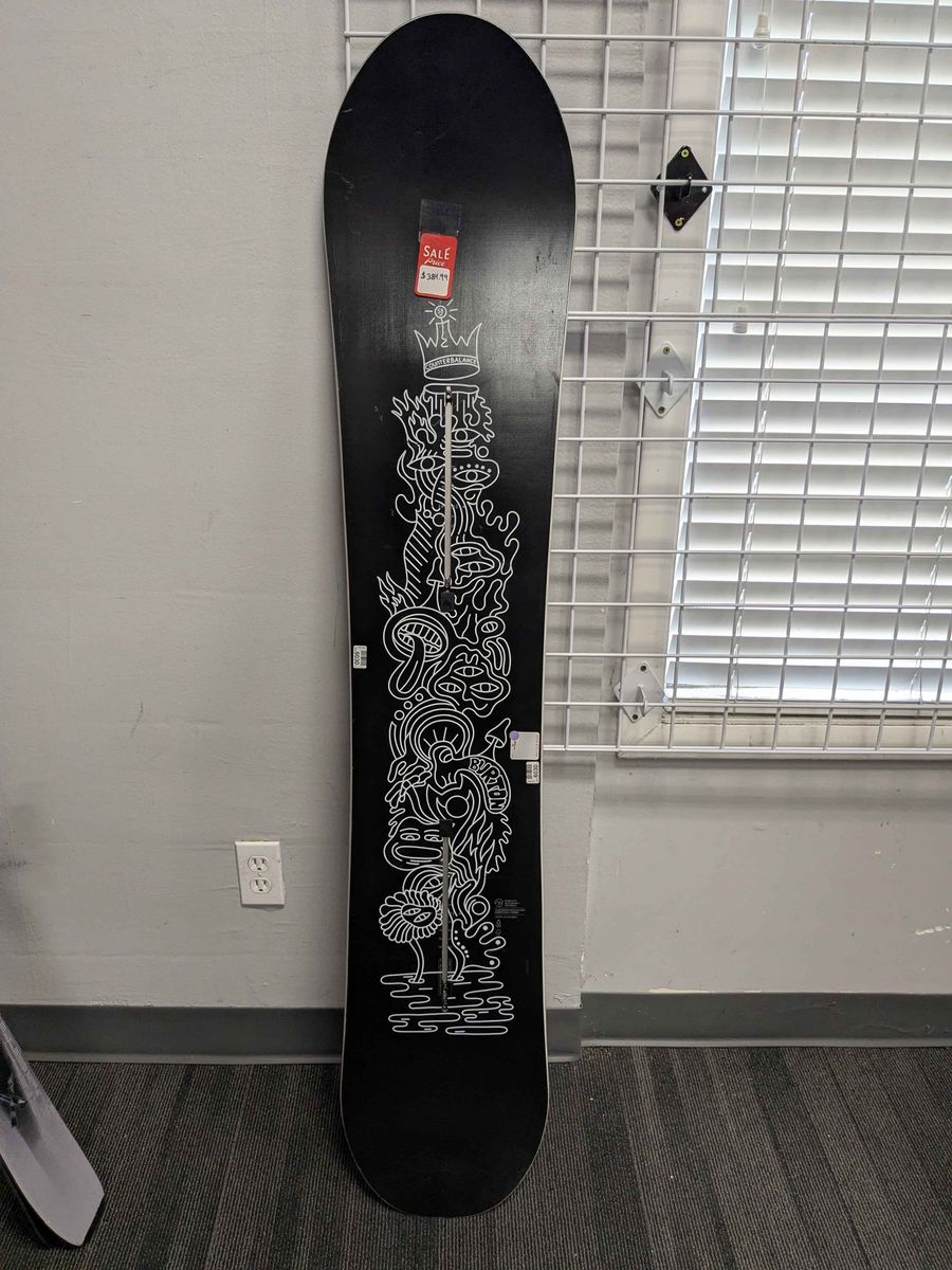 Burton Counterbalance: Hallucinate 158cm Wide  Snowboard - Lightly Used (2026)