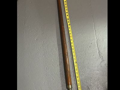 Vintage Pool Cue & Cane