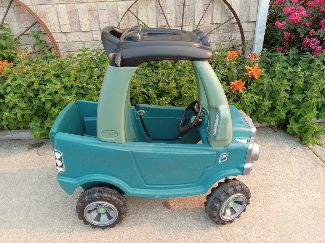 Little Tikes Go Green! Cozy Truck Toddler Ride-On Toy