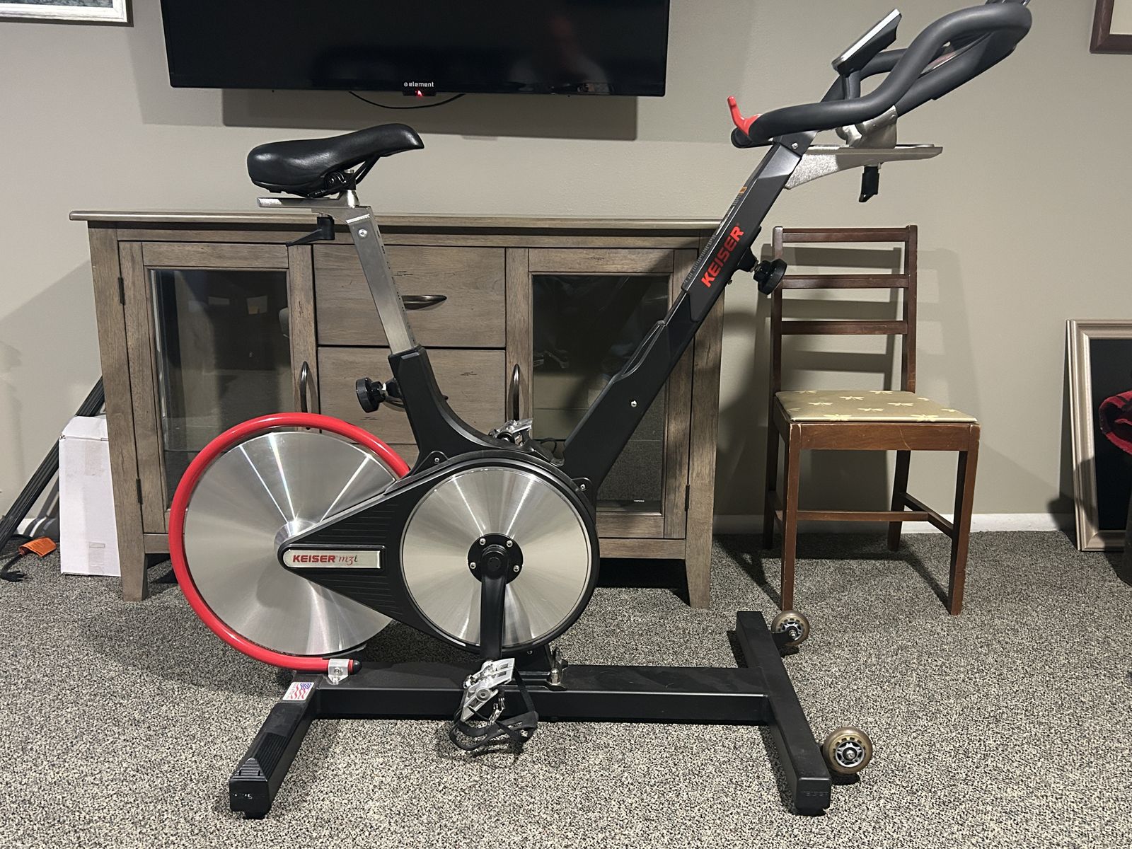 Keiser M3i Studio indoor cycle