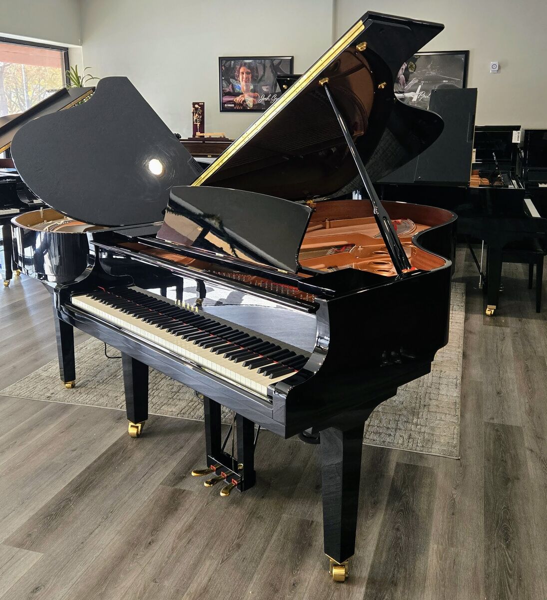 Yamaha C5X 6'7" Professional Polished Ebony Conservatory Grand Piano