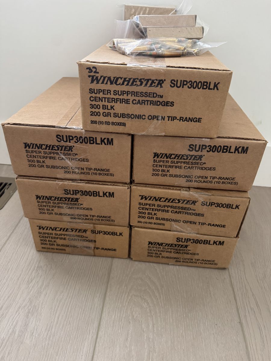 300 blackout super suppressed Winchester