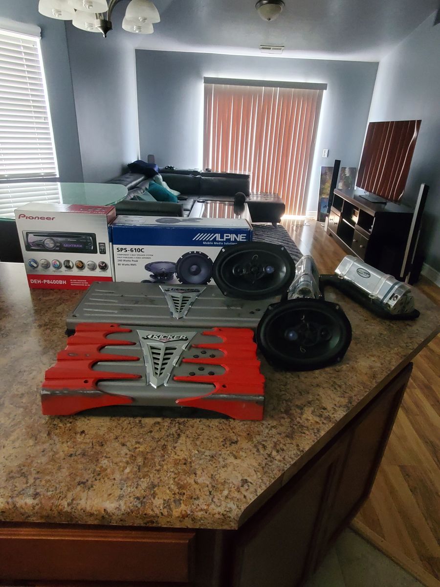 Discounted complete car audio system