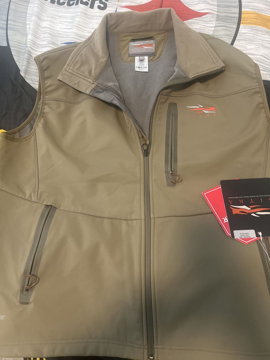 Men Sitka Gore Windstopper Jetstream Vest XL