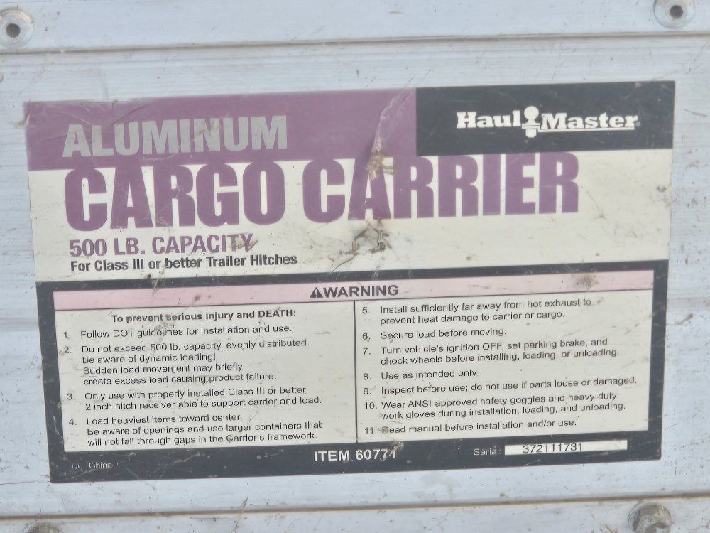 cargo carrier