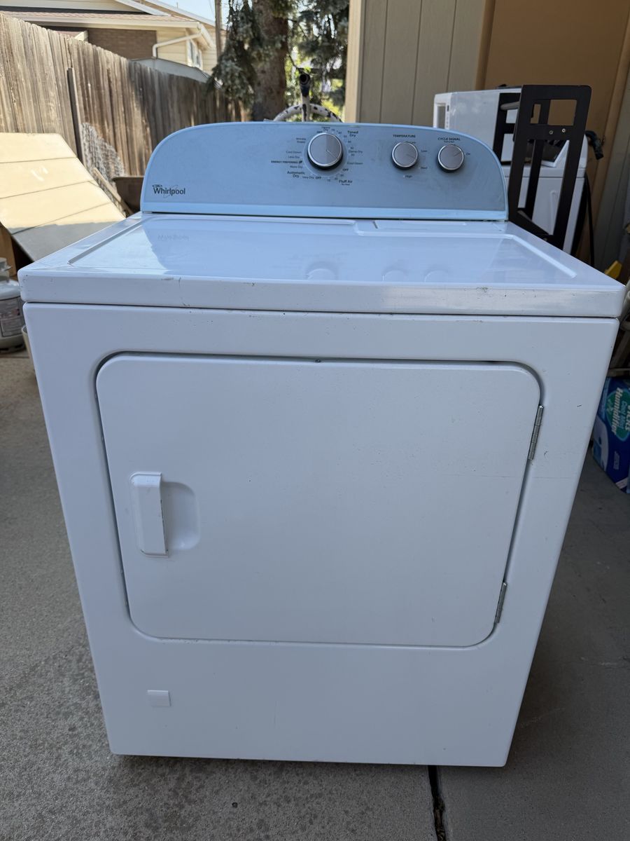 Whirlpool Gas Clothes Dryer - White