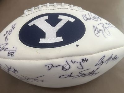 Autograph Football BYU Best Tight Ends