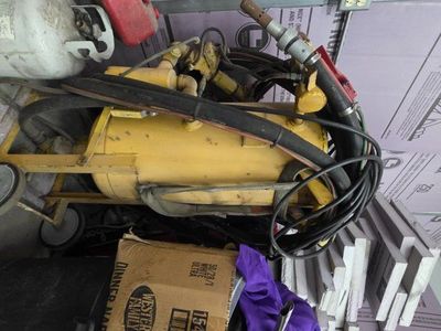 industrial sand blaster.