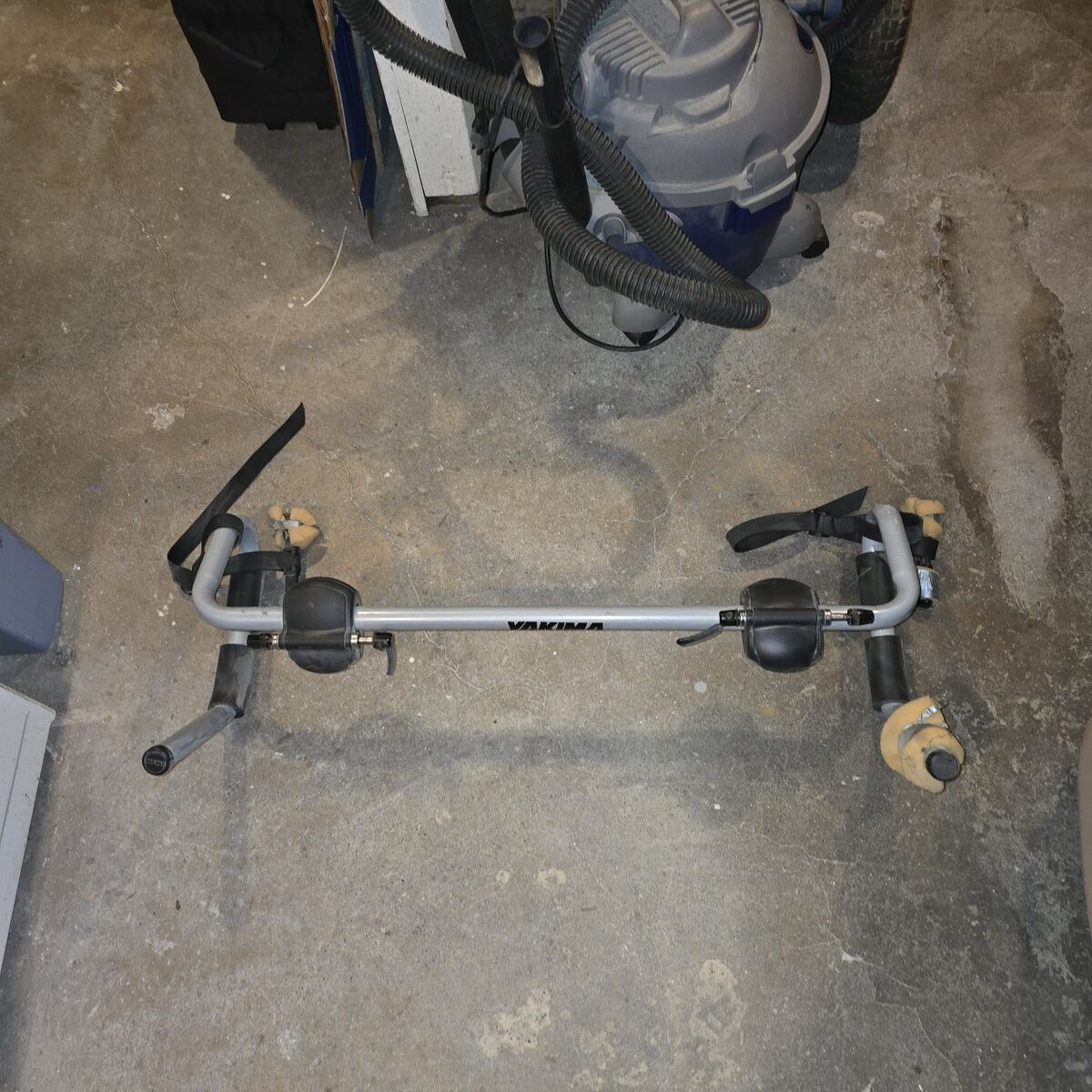 Yakima in bed bicycle rack.