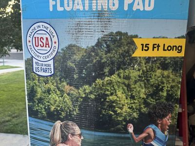 Member's Mark 6 ft x 15 ft Floating Pad - Dual Layer Lake Mat