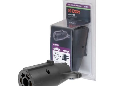 Curt Electrical Adapter (7-way RV to 4-Flat Trailer)
