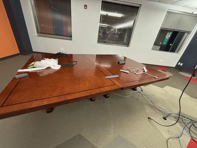2 Wooden Conference Room Tables