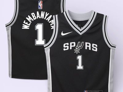 Victor Wembanyama #1 | L & XXL | San Antonio Spurs Jersey | Icon | Wemby | MOJ005