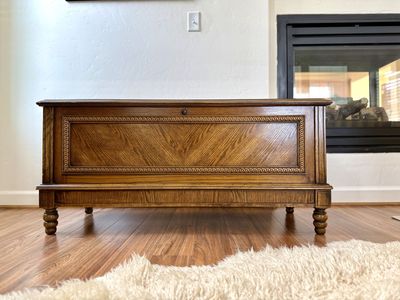 Vintage Cedar Chest By Lane