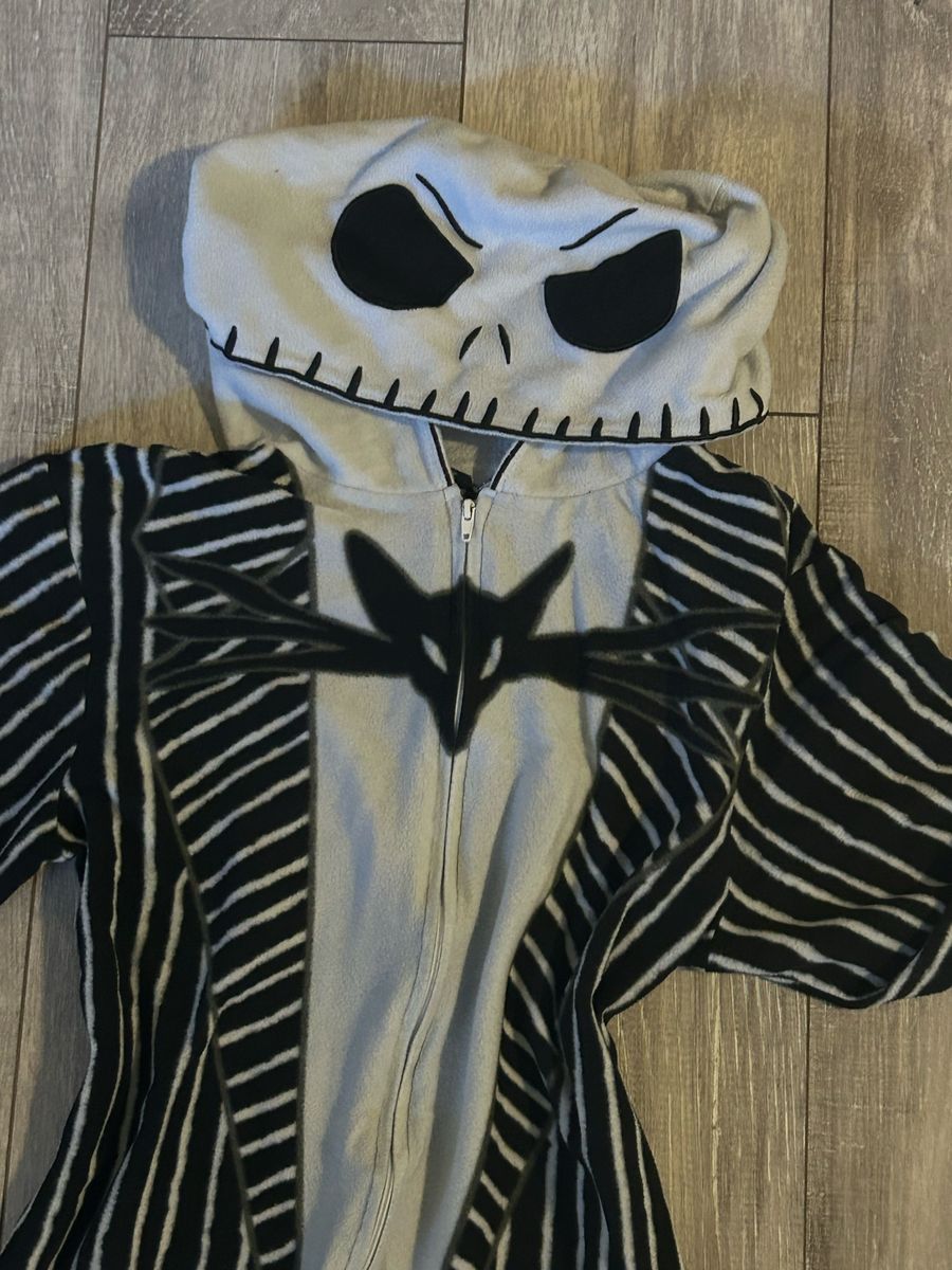 The Nightmare Before Christmas Jack Skellington Onesie Costume
