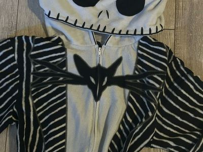 The Nightmare Before Christmas Jack Skellington Onesie Costume