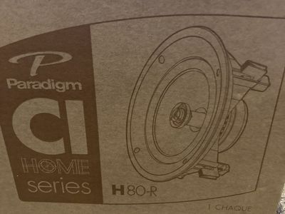 Paradigm CI Home Series H80-R In-Ceiling Speaker - New in Box