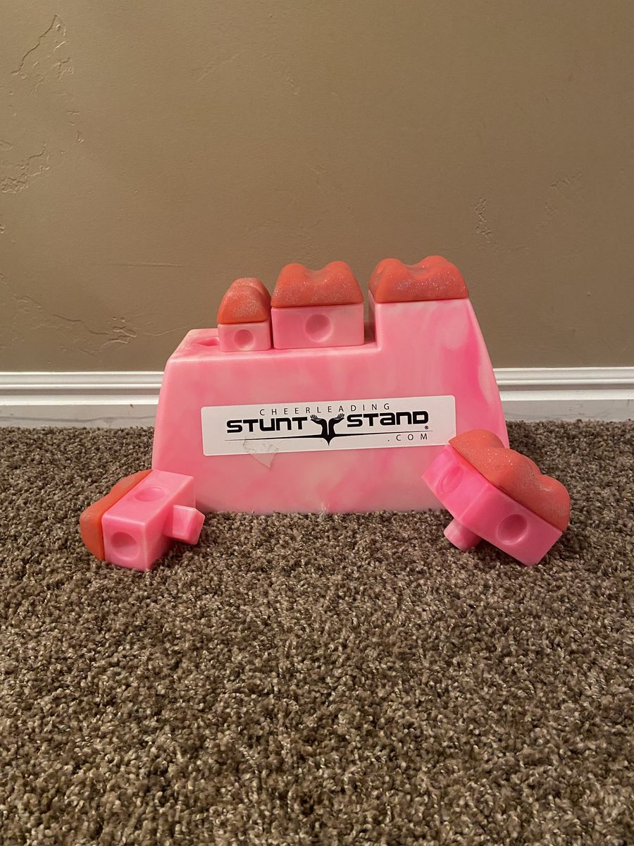 Cheer, tumbling, stunt stand