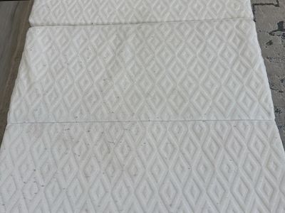 Trifold Pack and Play Mattress Pad with Grey Fitted Cover