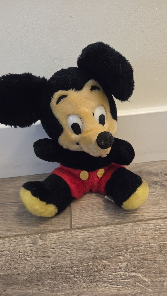 Vintage 1970-80's Mickey Mouse Plush