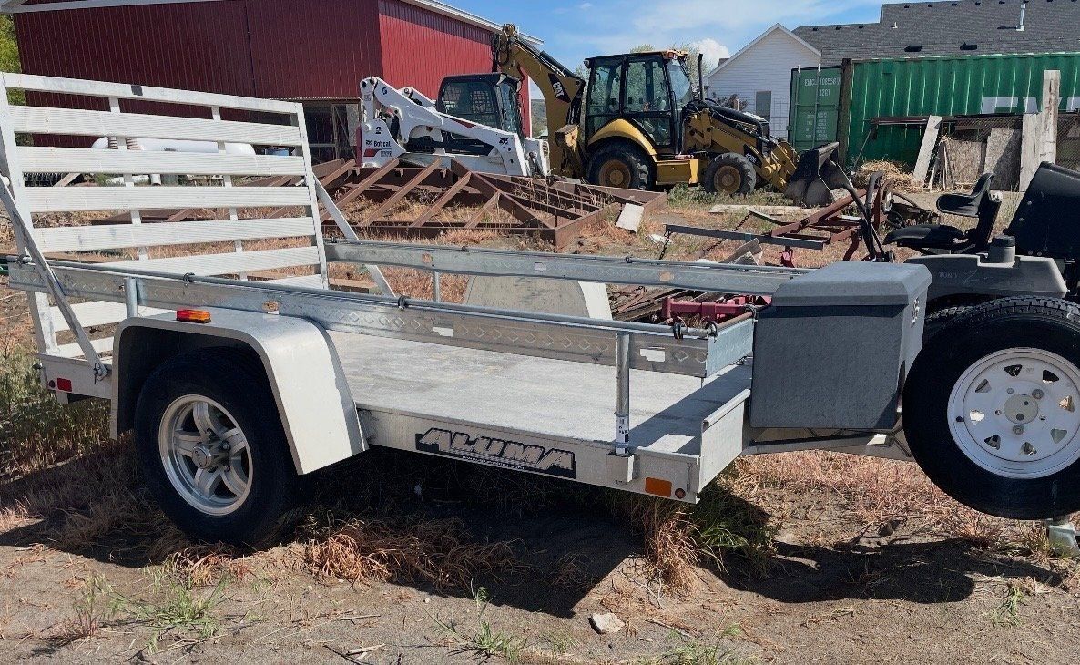 aluma utility trailer